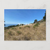 空から地球 ポストカード (正面)