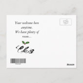 空かわいらしき ポストカード (裏面)