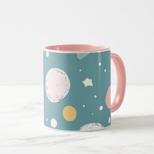 空かわいらし マグカップ (正面右)