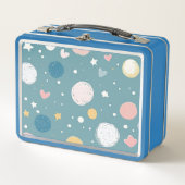 空かわいらし メタルランチボックス (正面)