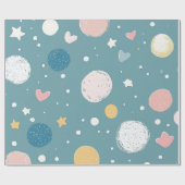 空かわいらし ラッピングペーパー (フラット)