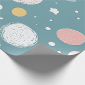 空かわいらし ラッピングペーパー (角)