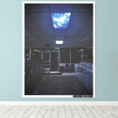 空が下がっている キャンバスプリント (インサイチュ (ウッドフロア))