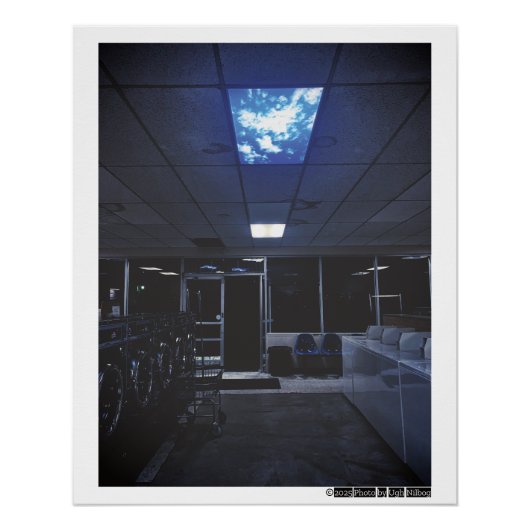 空が下がっている ポスター (正面)