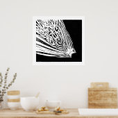 空が下がっている ポスター (キッチン)