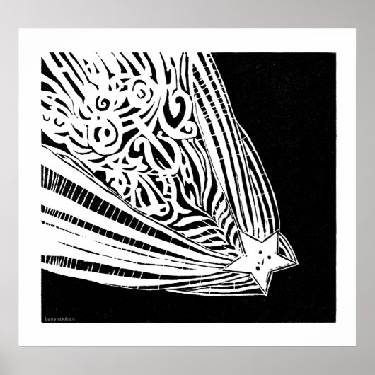 空が下がっている ポスター (正面)