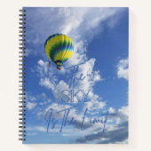 空が限界のノート ノートブック (正面)