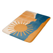 空が15下がっている バスマット (アングル)