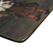 空きカップを持つ少女（ルートヴィヒ・クナウス） カッティングボード (角)