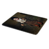 空きカップを持つ少女（ルートヴィヒ・クナウス） カッティングボード (角)