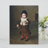 空きカップを持つ少女（ルートヴィヒ・クナウス） カード (スタンド正面)