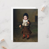 空きカップを持つ少女（ルートヴィヒ・クナウス） カード (正面/裏面インサイチュ)