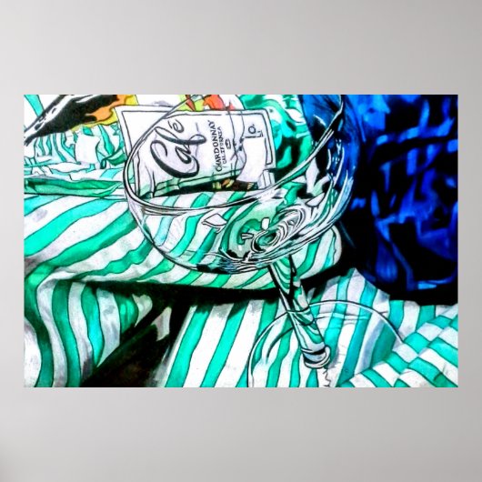 空きカップ ポスター (正面)