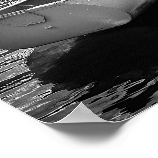 空きディンギー ポスター (角)