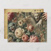 空きハート – ゴシックビクトリアン シーズンポストカード (正面/裏面)