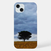 空き地の木 iPhoneケース (裏面)