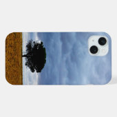 空き地の木 iPhoneケース (裏面横)