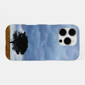 空き地の木 iPhoneケース (裏面横)