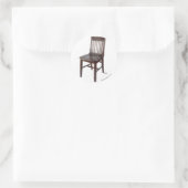 空き椅子 ラウンドシール (バッグ)