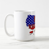 空き無し – 確保す縁どる コーヒーマグカップ (左)