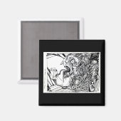 空き部屋から恐怖で逃げ出す…Brian B著 マグネット (正面/裏面)