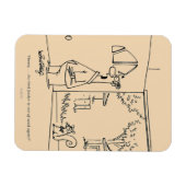 空き鳥フィーダ マグネット (横)