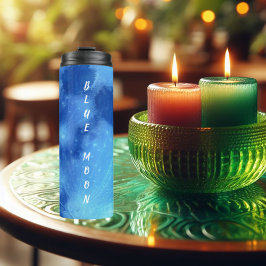 空すごいの青い月 タンブラー