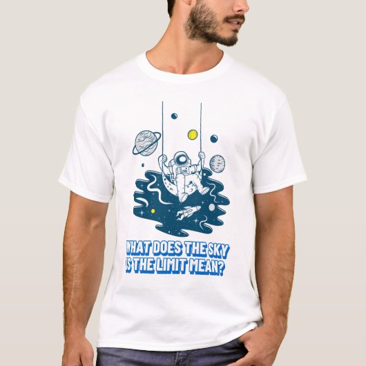 空って限界ってどういうこと? Tシャツ (正面)