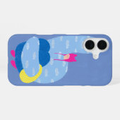 空と少女 iPhone 16ケース (裏面横)