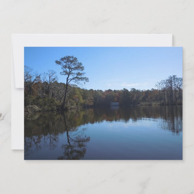 空と水の反射 – Beaufort County NC (正面)