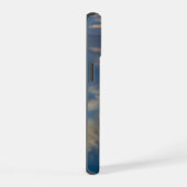 空と海の景色 iPhone 15ケース (右側面)