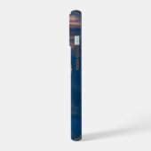 空と海の景色 iPhone 15ケース (左側面)