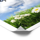 空と花、生きて、笑っ学て。 ポスター (角)