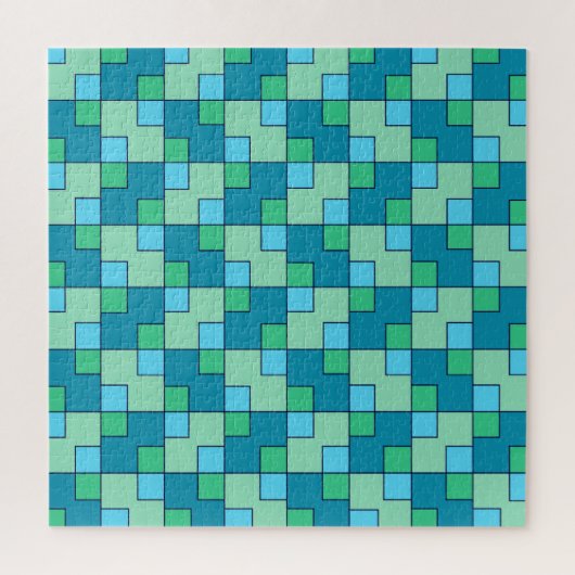 空と苔 ジグソーパズル (縦)