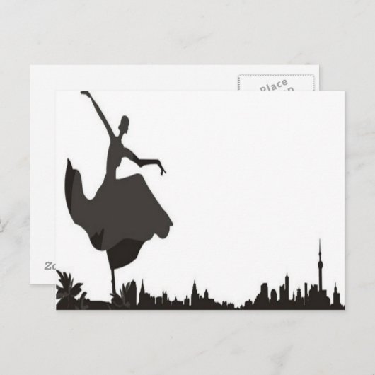 空と踊る ポストカード (正面/裏面)