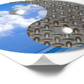 空と金属 ポスター (角)