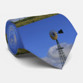 空と雲のカンザスウィンドミルTIE ネクタイ (ロール)
