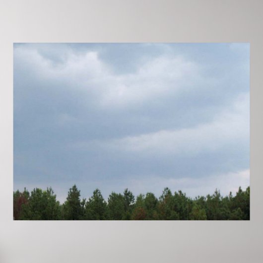 空と雲 ポスター (正面)