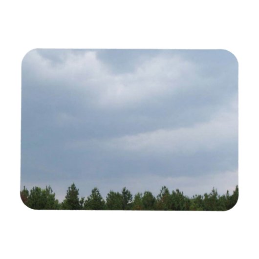 空と雲 マグネット (横)