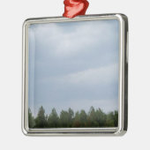 空と雲 メタルオーナメント (左)