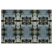 空にヤシの木を植える ファブリック (ファットクウォーター)