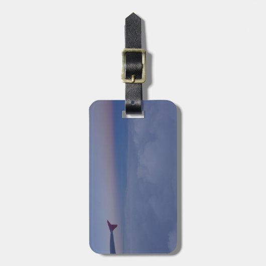 空に上がる ラゲッジタグ (正面縦)