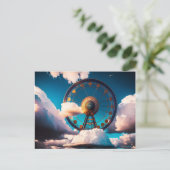 空に乗ること ポストカード (スタンド正面)