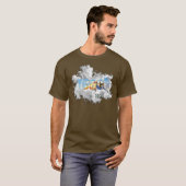 空に到達 | 大きな夢を描き、より高く上昇Tシャツ Tシャツ (正面フル)