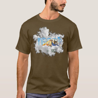 空に到達 | 大きな夢を描き、より高く上昇Tシャツ Tシャツ