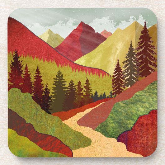 空に向かって歩く コースター (正面)