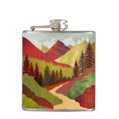 空に向かって歩く フラスク (正面)