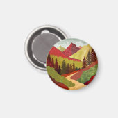 空に向かって歩く マグネット (正面/裏面)