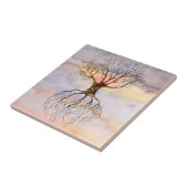 空に対する木 タイル (側面)