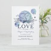 空に愛の予感 結婚式場案内 招待状 (スタンド正面)